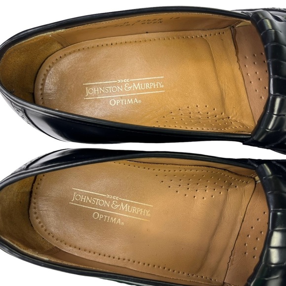 Johnston & Murphy Optima Wing Tip Tassel Loafers Mens‎ Dress Shoes Size 10.5 main image 13